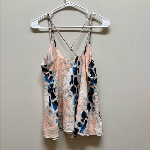 2/$30 Buddy Love - Multicolor Snakeskin Spaghetti Strap Blouse/Top Size Small - Picture 8 of 8